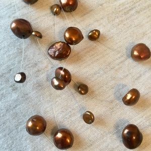 Layered Faux Pearl necklace